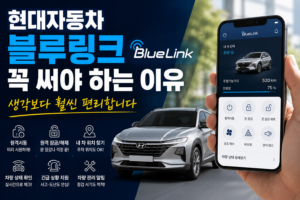현대자동차 블루링크 꼭 써야 하는 이유|생각보다 훨씬 편리합니다