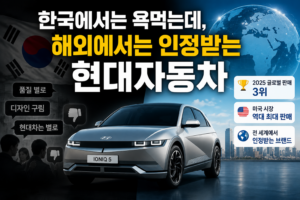 한국에서는 욕먹는데, 해외에서는 인정받는 현대자동차